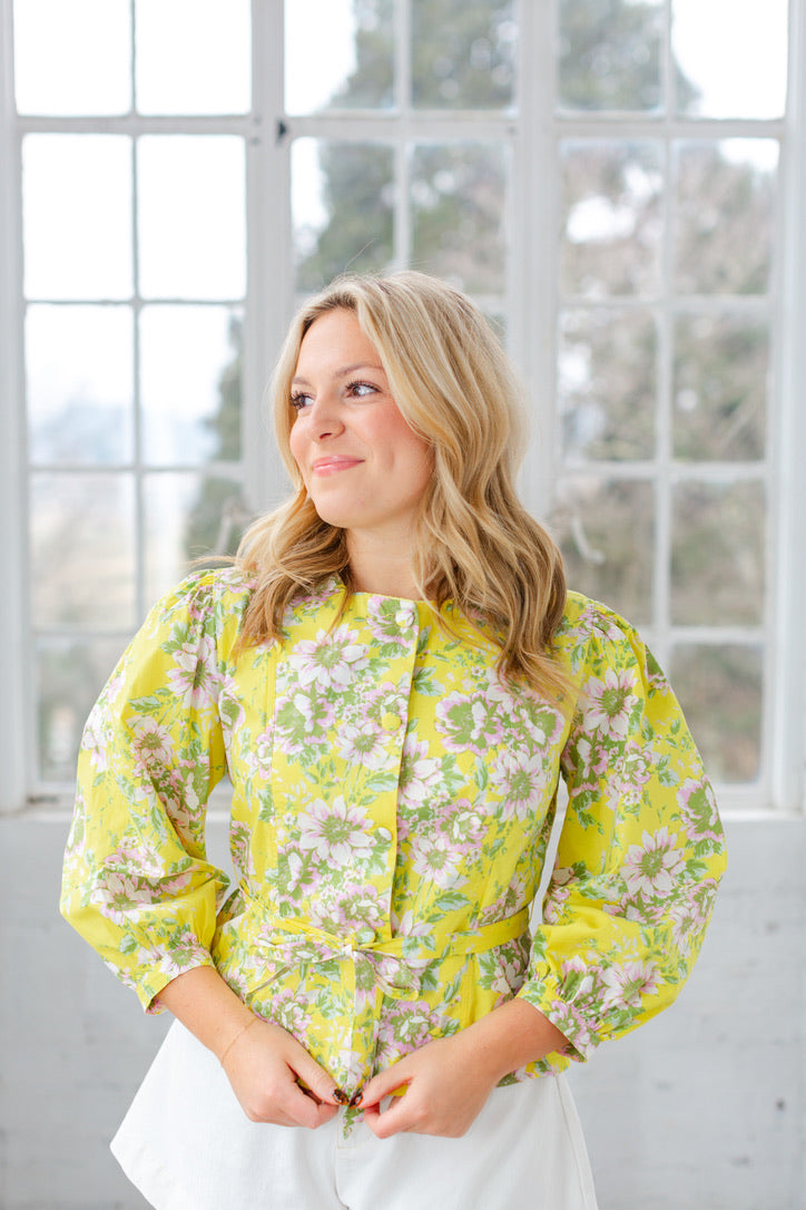 Yellow Spring Blouse