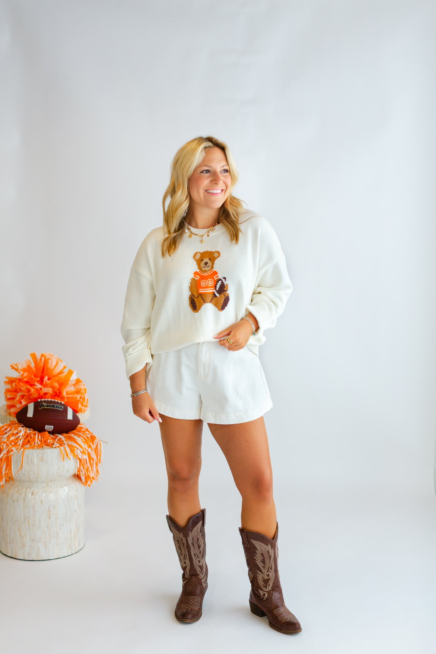 Gameday Teddy Bear Sweater