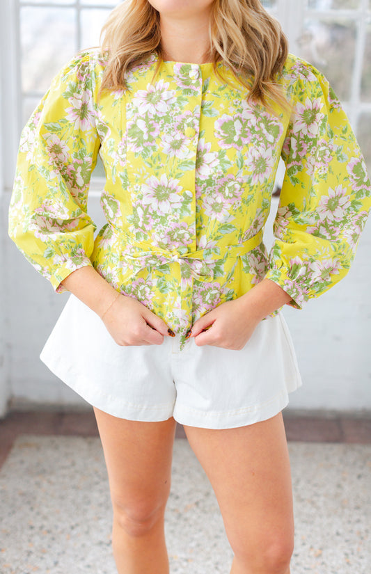 Yellow Spring Blouse