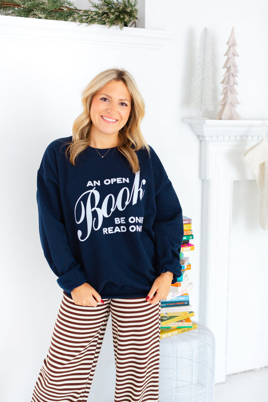 Open Book Sweatshirt