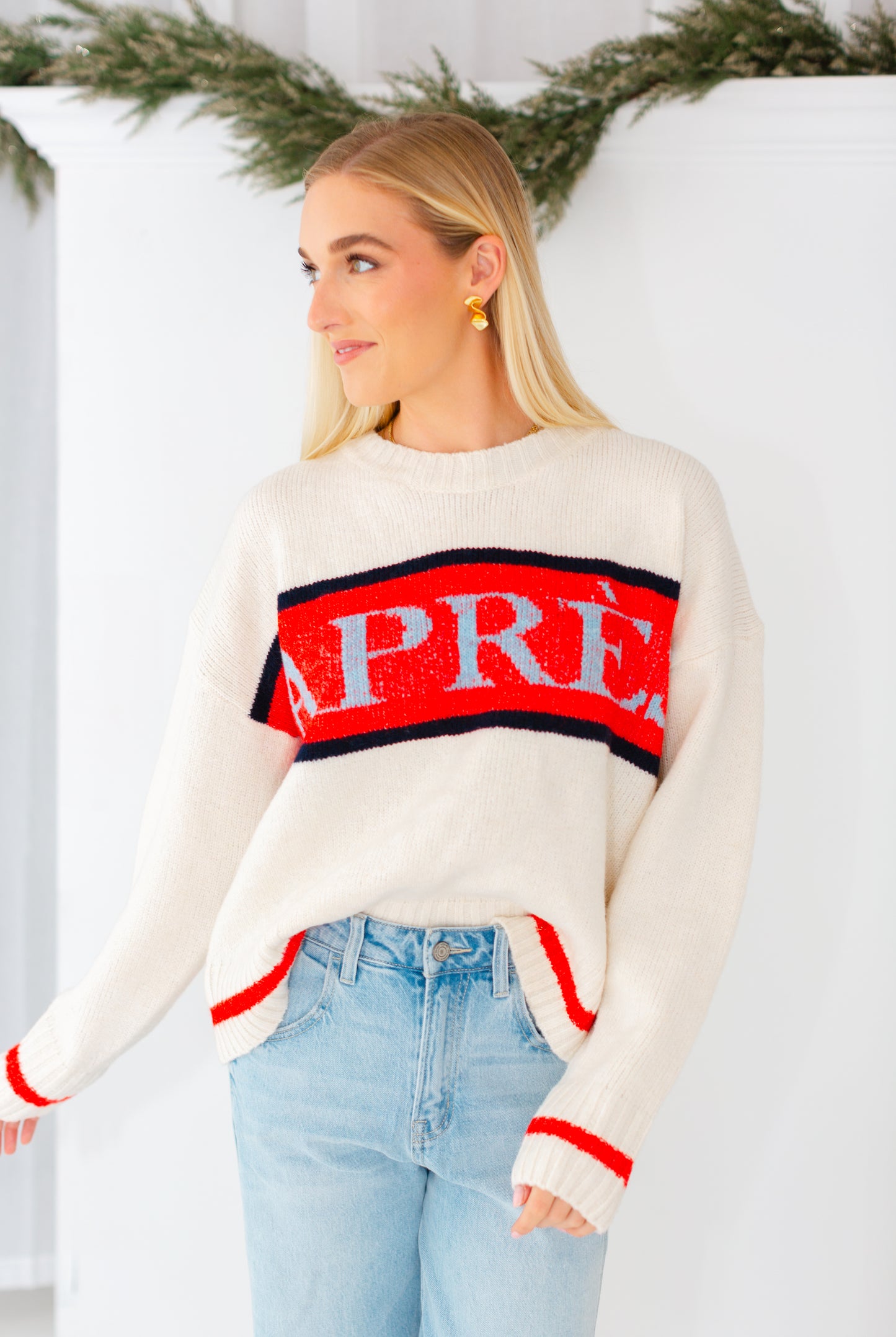 Cream Apres Sweater