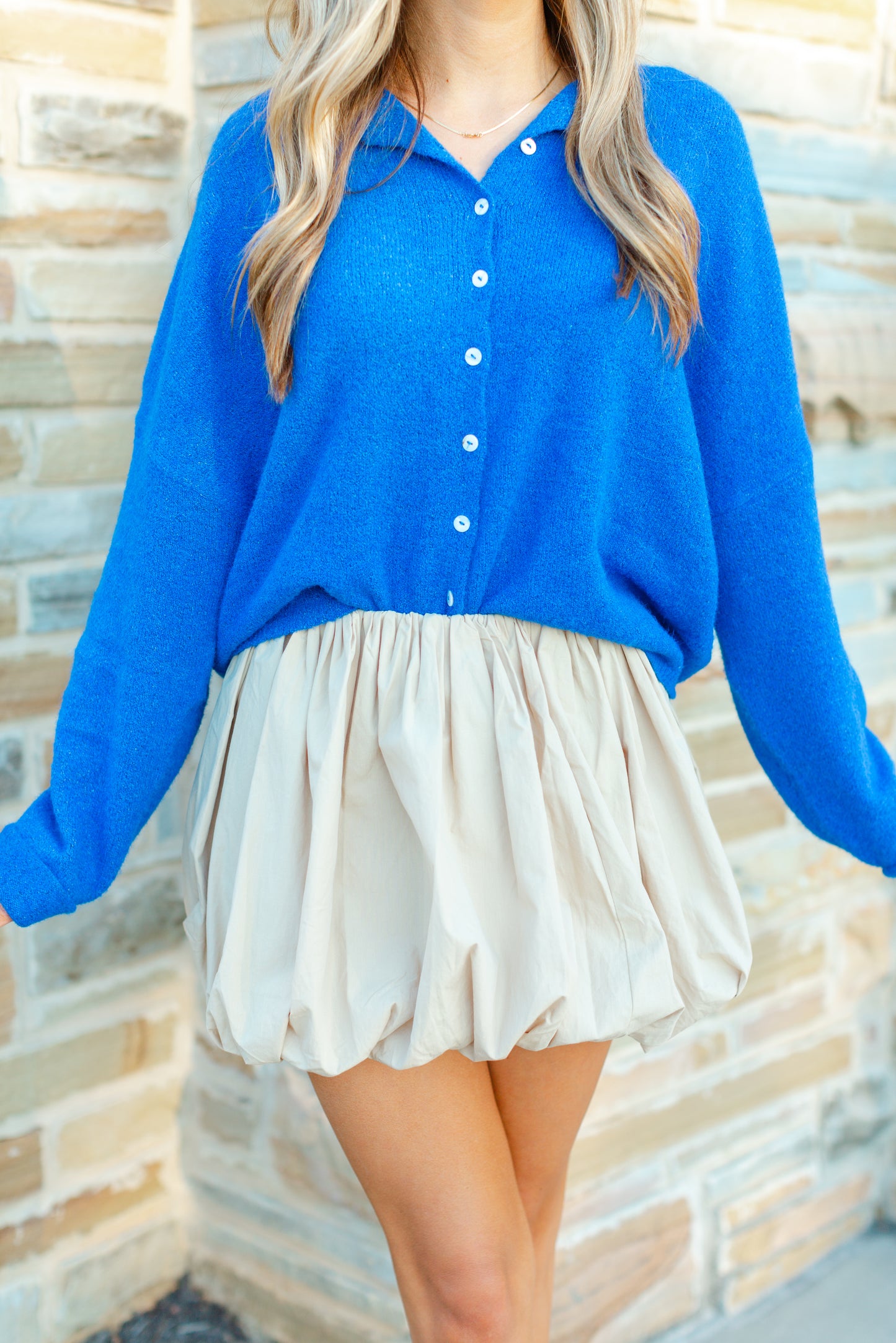 Piper Royal Blue Cardigan