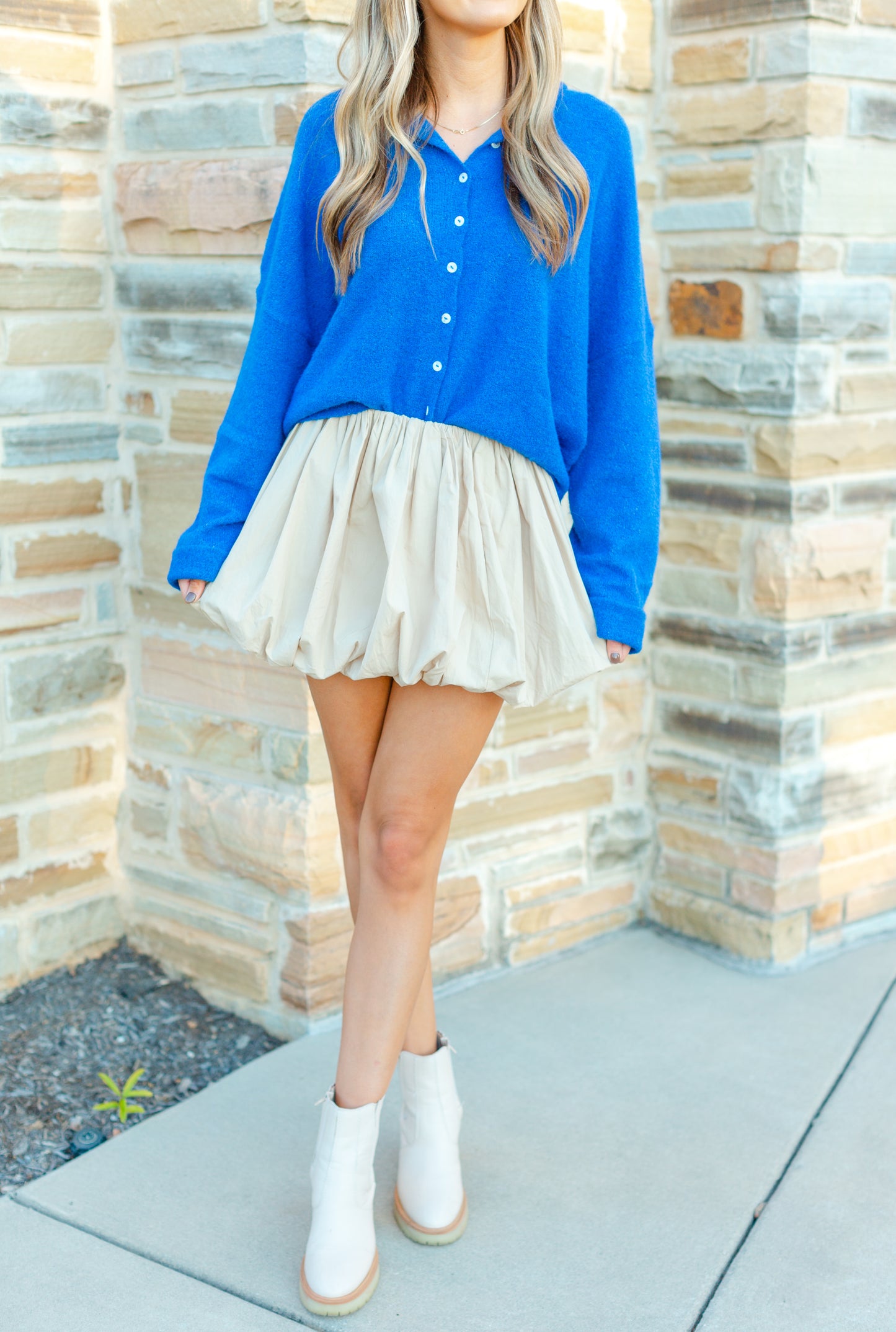 Piper Royal Blue Cardigan